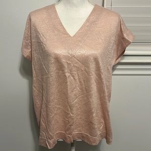 NWT | Purdy Netherlands | Rose Shimmer Top | Size M